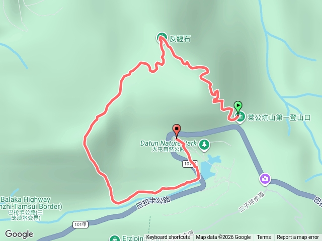 菜公坑山（枕頭山預覽圖