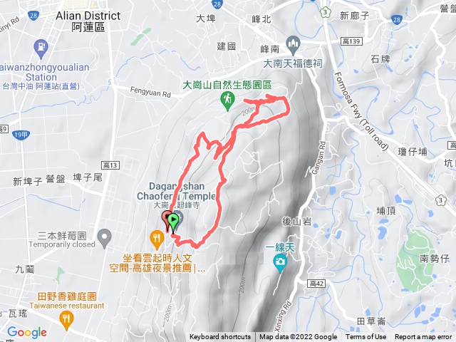 大崗山-盤龍峽谷