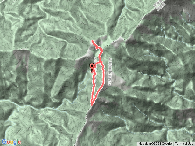 天池山莊->天池->奇萊南峰->天池->南華山->光被八表->天池山莊