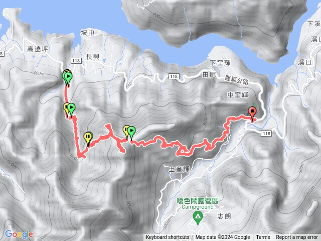 美腿山、竹頭角山