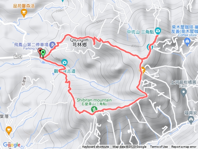 飛鳳山2800上第二停車場下