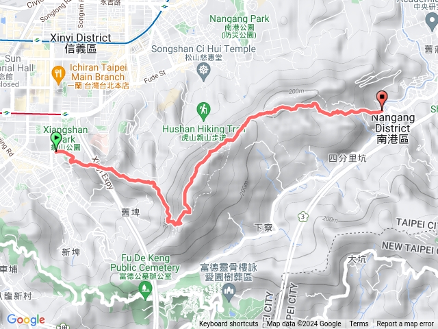 南港山縱走親山步道(拇指山、南港山、象山、九五峰)