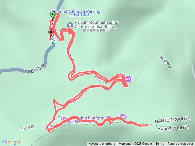 20200828南投信義鄉麟趾山gpx