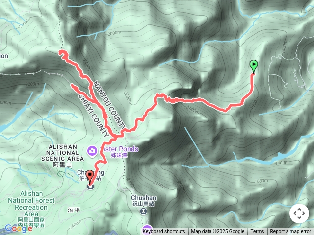 神阿縱走+大塔山