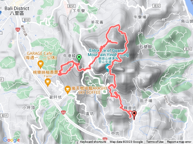 觀音山(廖添丁洞+風櫃斗湖步道+北橫古道+龍女岩)