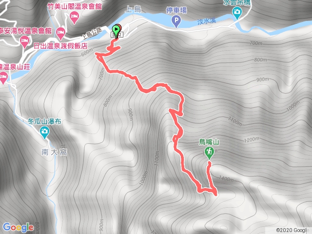 泰安鳥嘴山（上島山）3月巡訪 2020/3/21