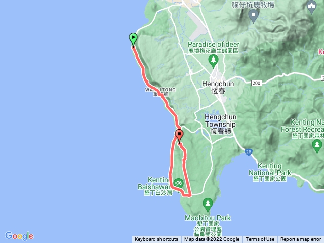 分段徒步環島D4 恆春下水堀至關山