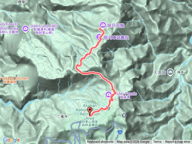 阿里山眠月線預覽圖