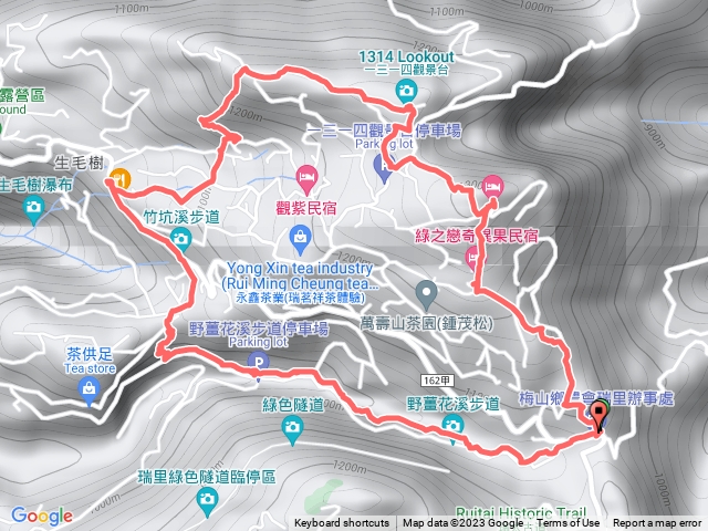 鼠眉毛大O型健健行活動