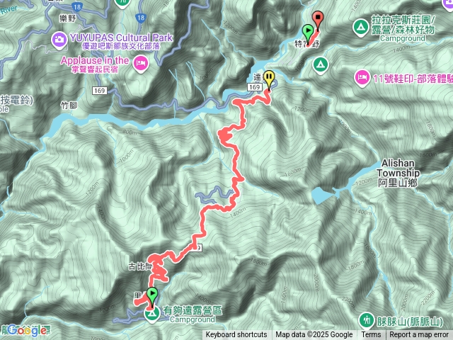 阿里山里佳部落-達邦部落-特富野部落