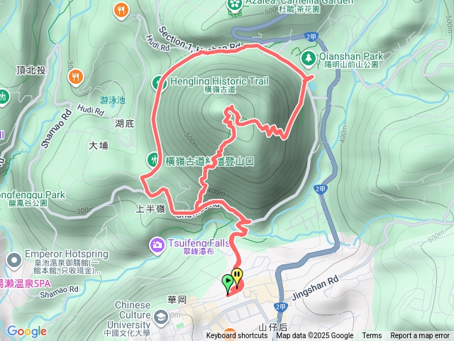 藍寶石導覽-紗帽山步道-橫領步道預覽圖