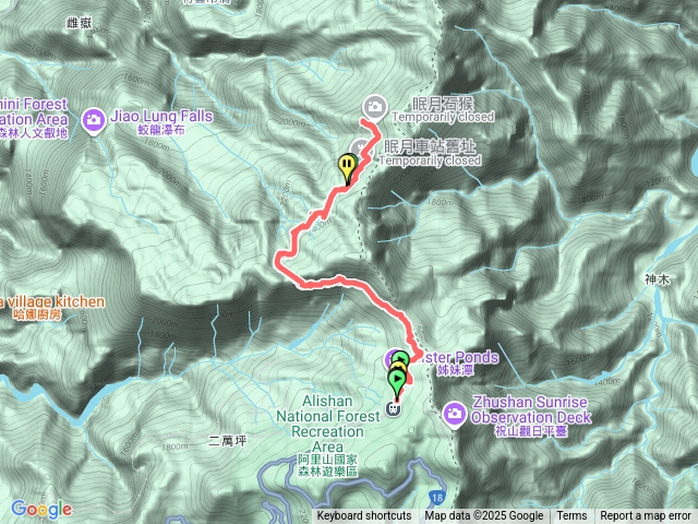 114/11/11阿里山-眠月線