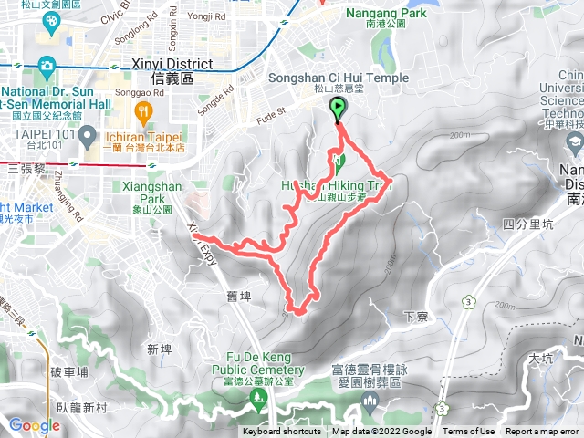 四獸山+拇指山+九五峰O型縱走