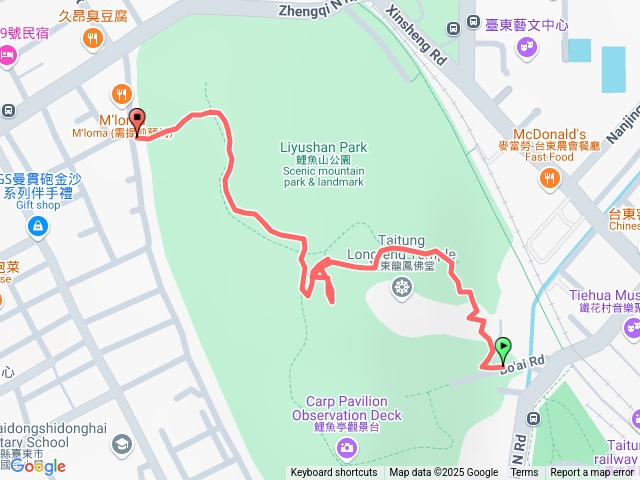 漫遊縱谷 愛在花東台東鯉魚山步道20250202141543