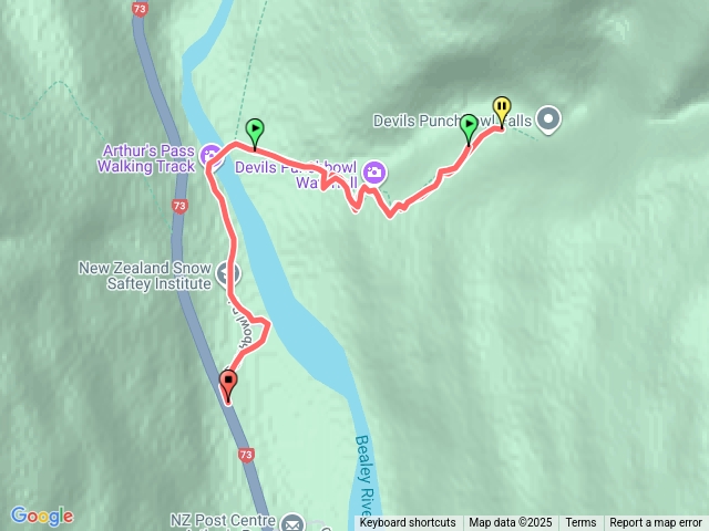 紐西蘭亞瑟隘口國家公園