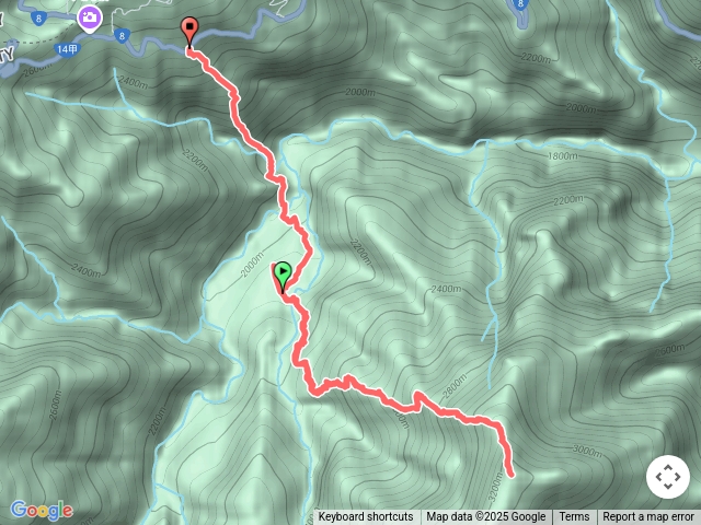 2025/3/26---屏風山屋屏風山登山口