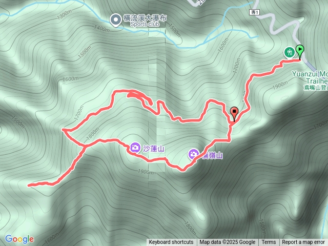 橫沙笛縱走1140913