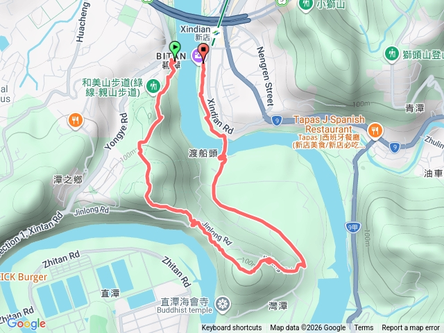 和美山灣潭山縱走