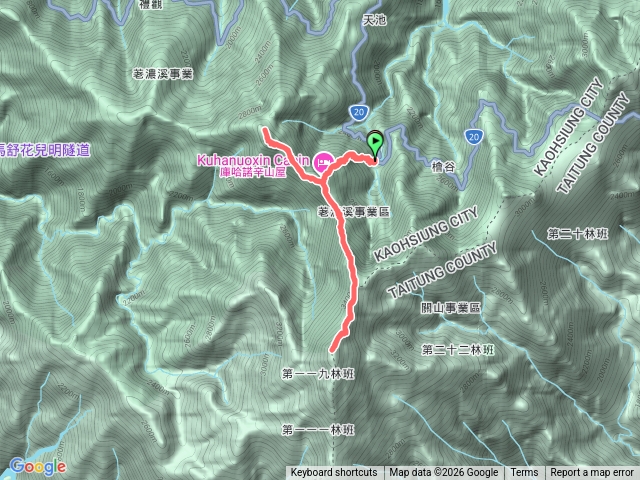庫哈諾辛山+關山預覽圖