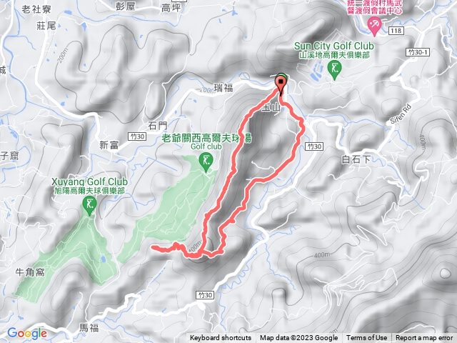 赤柯山 赤柯山南峰 東獅頭山 西獅頭山