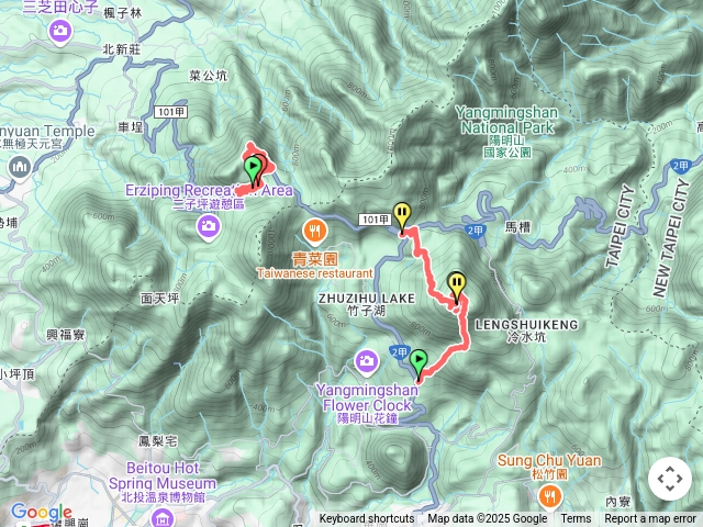 七星主峰七星南峰菜公坑山