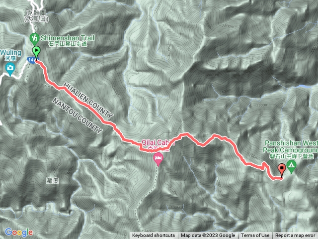 2023奇萊東稜四天D1_奇萊登山口～奇萊北峰~磐石中峰避難山屋