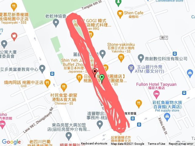 藝文特區跑步2021 9月1號