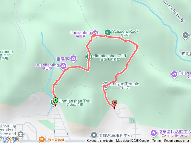 金面山（攀岩）