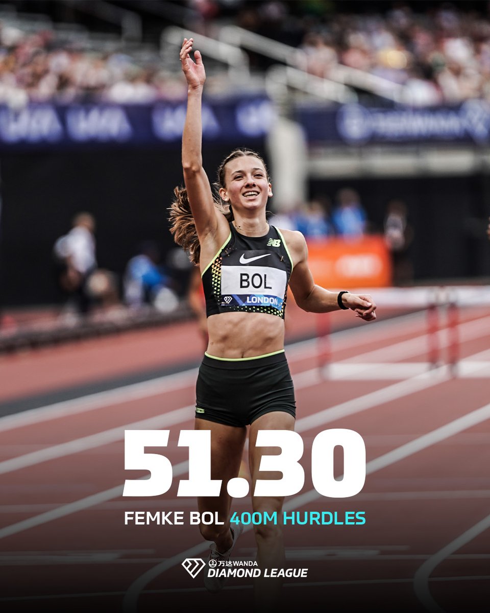 【話題】瞄準巴黎奧運「金牌」400 公尺跨欄選手 Femke Bol 刷新鑽石聯賽個人紀錄!