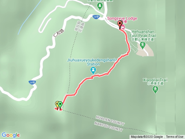 山林美境尋寶石合歡東峰步道202011221744