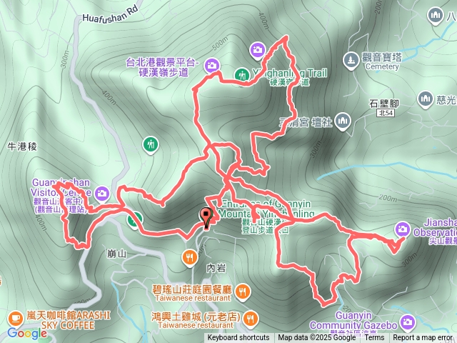 20251018-觀音山（19+2）連峰-第36刷-新路線試走-鶴嶺起登預覽圖