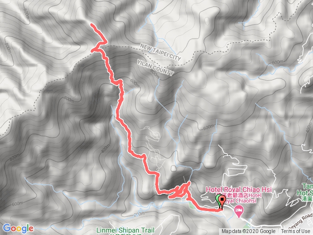 五峰旗瀑布、聖母山莊、三角崙