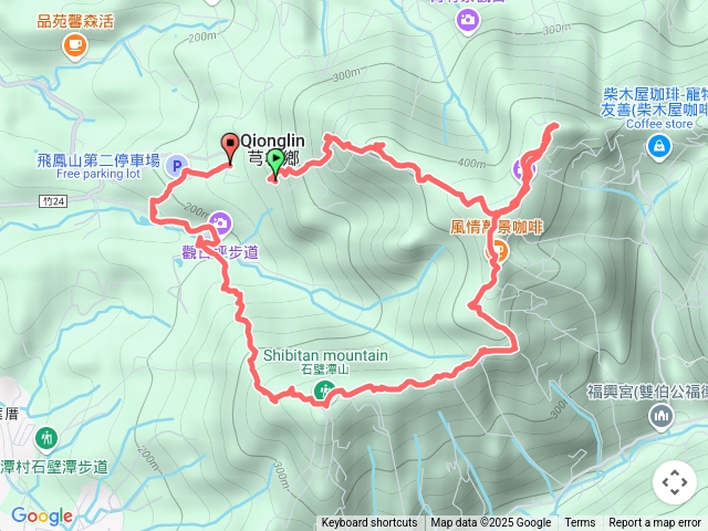 20250303飛鳳山連走中坑山石壁潭山