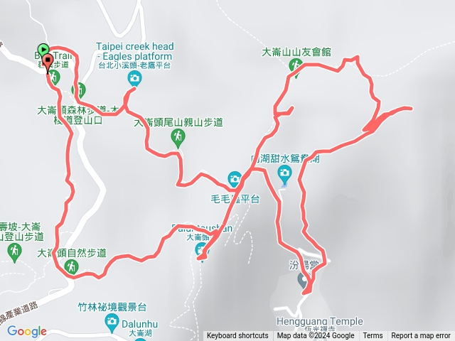 甜心鴛鴦湖 大崙頭山