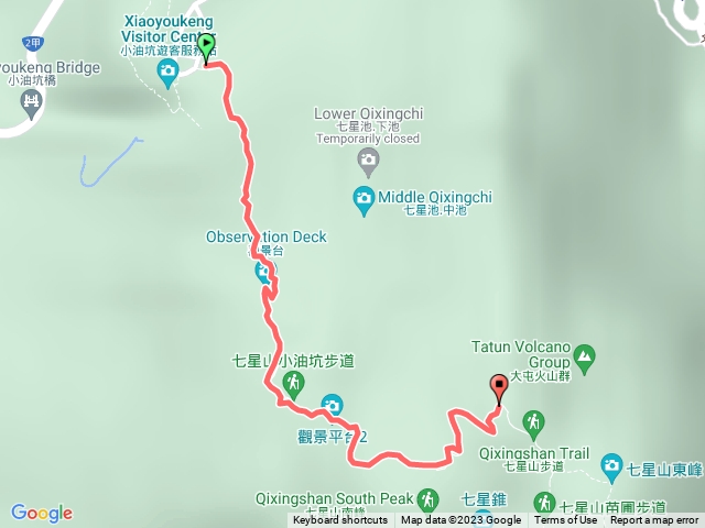 台北－臺灣百大必訪步道七星山主峰、東峰步道202301201219