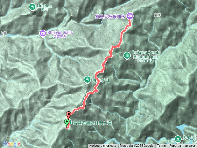 雪見-北坑山-大板根預覽圖