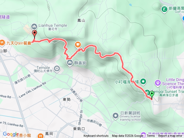 鳳崎落日步道預覽圖