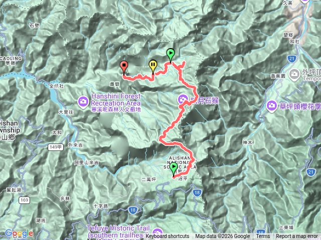 阿溪縱走下千人洞預覽圖