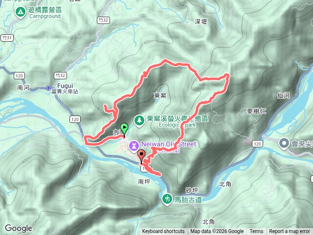 白石湖內灣山