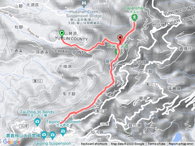 230823華山4-1上雲嘉五連峰