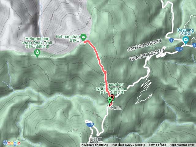 陪小悍馬六刷合歡北峰