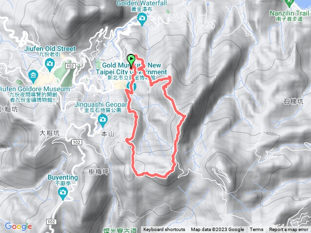 茶壺山半屏山燦光寮山O型