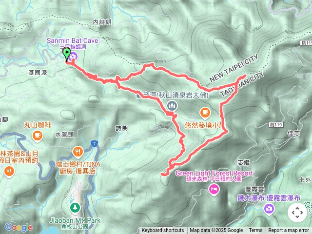 金平山～牌子山縱走