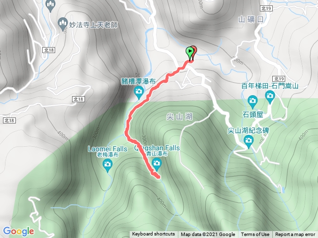 青山瀑布步道