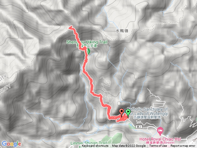 救贖之行聖母山莊抹茶山單線來回