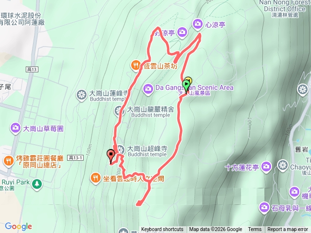 丫發-大崗山預覽圖