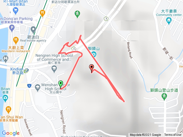 20210206新店獅頭山三峰11亭