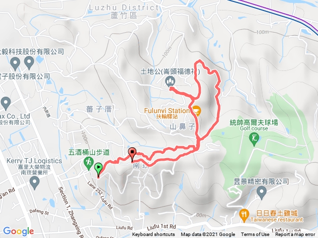 五酒桶山、六福步道、知性古道