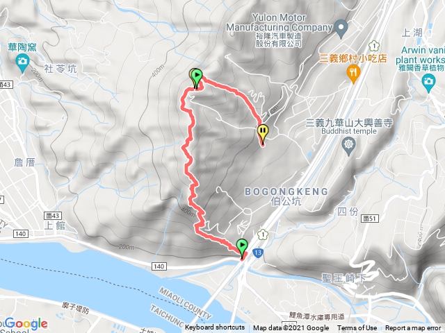 火炎山登山步道