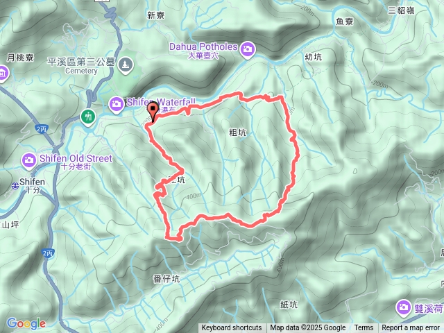 幼坑古道-乾坑古道-石龜將軍O型